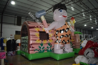 Big Cartoon Bouncy Castle Full Printing / Combo Rumah Bouncing Lompat Indian Tiup