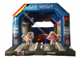 Wide Inflatable Car Wash Bertema Jump House Inflatable Children Bounce With Slide