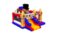 Fireproof Colorful Inflatable Combo Little Brown Bear Theme Castle Inflatable Bounce With Slide
