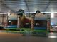 Peralatan Bermain Inflatable Airplane Jumping House Kapasitas 8-18 Anak