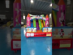SGS Commercial Inflatable Water Slides Cartoon bertema Bayi Bounce House Ledakan Rumah Jump