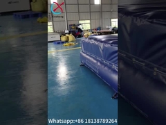 Komersial 0.55mm PVC Tarpaulin Inflatable Sport Game Inflatable Obstacle Course Game Untuk Acara