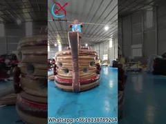 Kastil Inflatable Komersial Kapal Bajak Laut Inflatable Bouncy House Dengan Slide Inflatable