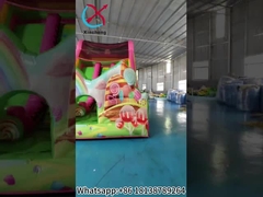 Slide kering kembung Rumah permen Kembung kembung kastil