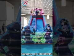 Komersial Slide Inflatable Slide Single Dry