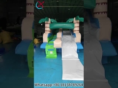 Slide Komersial yang Bisa Diinflasi Slide Air Air Kering Di Luar Ruang