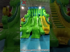 Komersial Slide Inflatable Slide Air Double Air Dry Outdoor