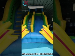 Slide Inflatable Komersial Slide Kering Inflatable Outdoor