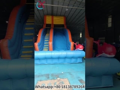 Slide Inflatable Komersial Slide Kering Inflatable Outdoor