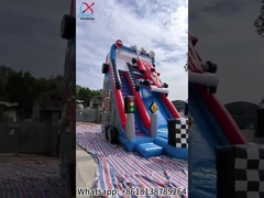 Slide kering kembung Slide mobil balap Kastil lucu
