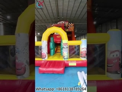 Slide Inflatable Mobil Inflatable Dry Double Slides Kastil