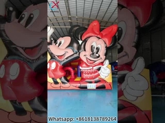 Mickey Mouse dan Minnie Bouncy House dengan Slide Combo