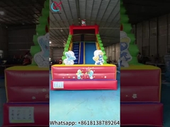 The Smurfs Air Terjun Air Terjun Air Terjun Bouncing Castle Untuk Anak-anak