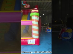 Slide Inflatable Ceker Warna Inflatable Double Slide Kastil