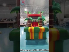 Pabrik Komersial Bunga kelapa pohon alam bertema Jumping Castle