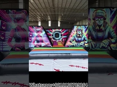 Disco menari melompat benteng bouncy bouncer