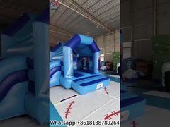 Rumah Bouncy The Frozen Princess Elsa dengan Slide Combo