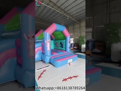 Lilo & Stitch Bouncy House dengan Slide Combo