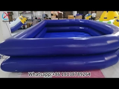 PVC kolam renang raksasa Inflatables Double Lapisan Kolam renang outdoor