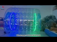 Lihat Pabrik Lampu LED PVC Roller Tube Roller Ball Permainan Demo Bola Zorb Tubuh Tiup