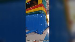 Pesta Kolam Seluncuran Air Tiup Raksasa yang Menyenangkan