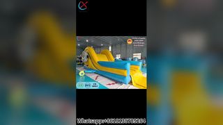 Slide Tiup Minion Kustom untuk Sewa Komersial