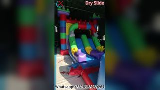 Seluncuran Air Rumah Bouncing Anak-anak Menyenangkan