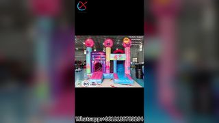 Kombo Slide Rumah Bouncing Peppa Pig yang Menyenangkan