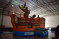 Kapal Bajak Laut Tiup Kecil Untuk Anak-Anak / Rumah Lompat Tiup Tahan Api