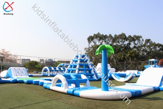 Disesuaikan Berwarna-warni Disegel Taman Air Inflatable Taman Air Inflatable