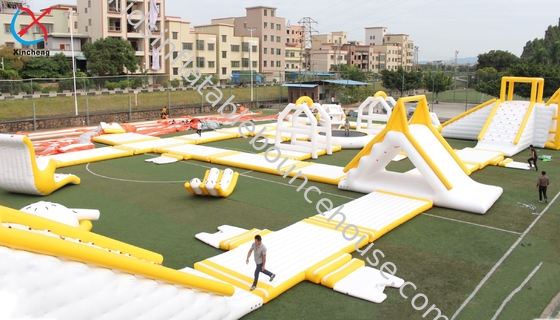 Pemasok Gaint Floating 0.9mm PVC Outdoor Inflatable Peralatan Taman Air OEM/ODM