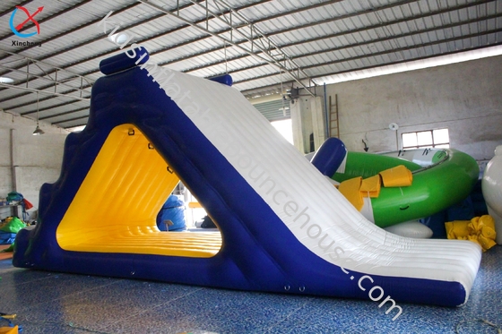 Disesuaikan Airtight Inflatable Slide Water Games Sealed Inflatable Untuk Taman Air