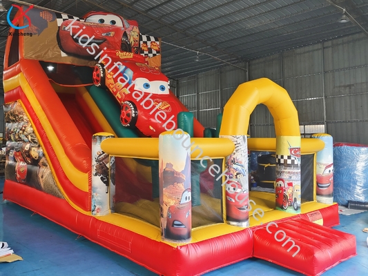 Slide Inflatable Mobil Inflatable Dry Double Slides Kastil