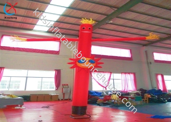 Periklanan Customized Air Dancer Sky Man Balon Iklan