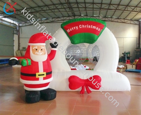 Produsen Strong Oxford Natal Snowman Inflatable Natal Hiasan Lawn