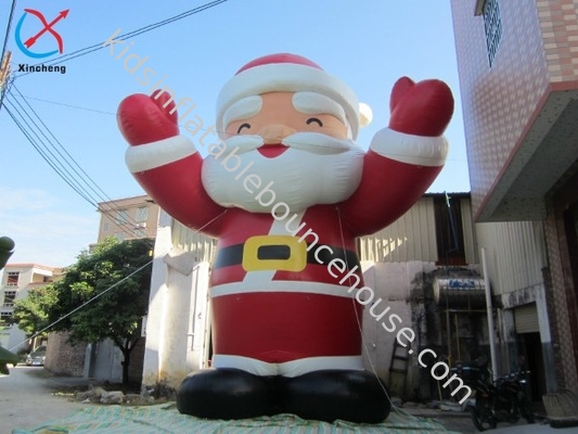 Customzied menarik Outdoor Inflatable Dekorasi Natal Santa Claus