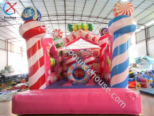 Produsen Rumah Bouncing Inflatable Candy Rumah Bouncing Inflatable Jumping untuk Anak-anak