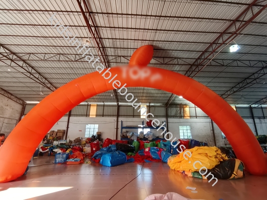 Pabrik Custom Digital Printing Inflatable Tanda Iklan Warna Inflatable Arches