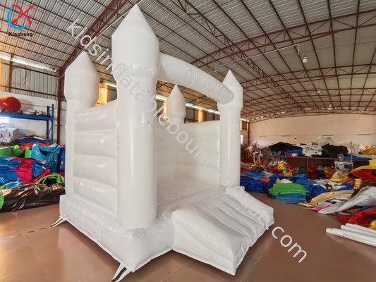 Produsen Rumah Bouncing Putih Pernikahan Inflatable Jumping Castle untuk Anak-anak