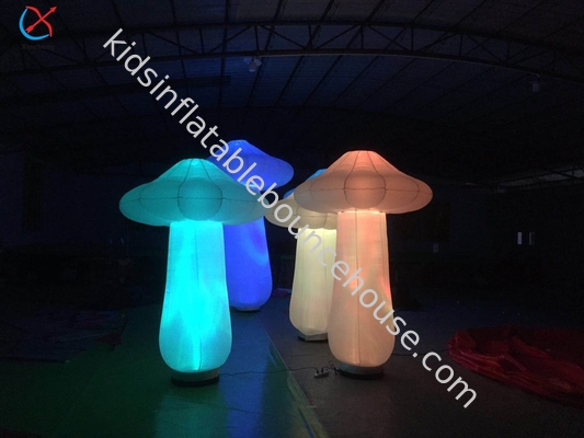 Iklan Inflatables Kartun Oxford Kain Custom Inflatable Jamur
