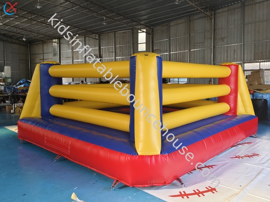 Game Komersial Outdoor Interaktif Inflatable Gulat Tinju Ring Game Olahraga