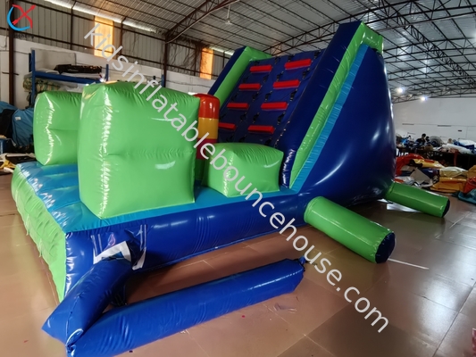 Komersial PVC Inflatable Game Interaktif Hambatan Kursus Kastil Untuk Anak-anak
