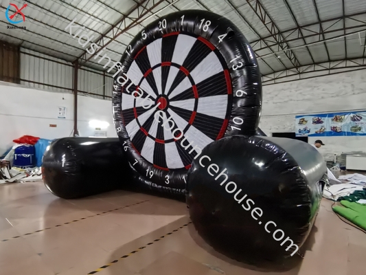 Bola Sepak Inflatable Menembak Target Bola Sepak Inflatable Dart Board Game Olahraga