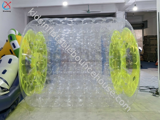 Tabung Roller PVC Komersial Bola Zorb Tubuh Tiup Permainan Bola Luar Ruangan