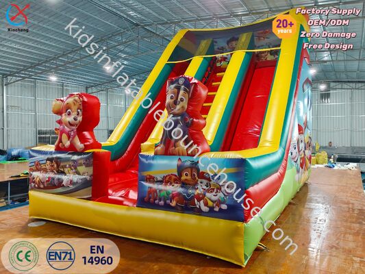 Perosotan Kering Ganda Tiup Paw Patrol Komersial untuk Acara Luar Ruangan