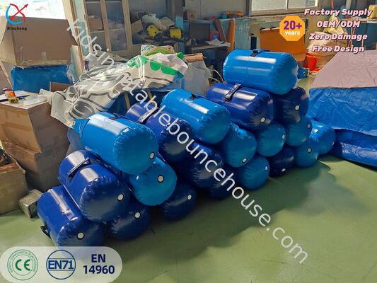 PVC inflatable air bag, berat air diisi tas untuk acara & olahraga penghalang